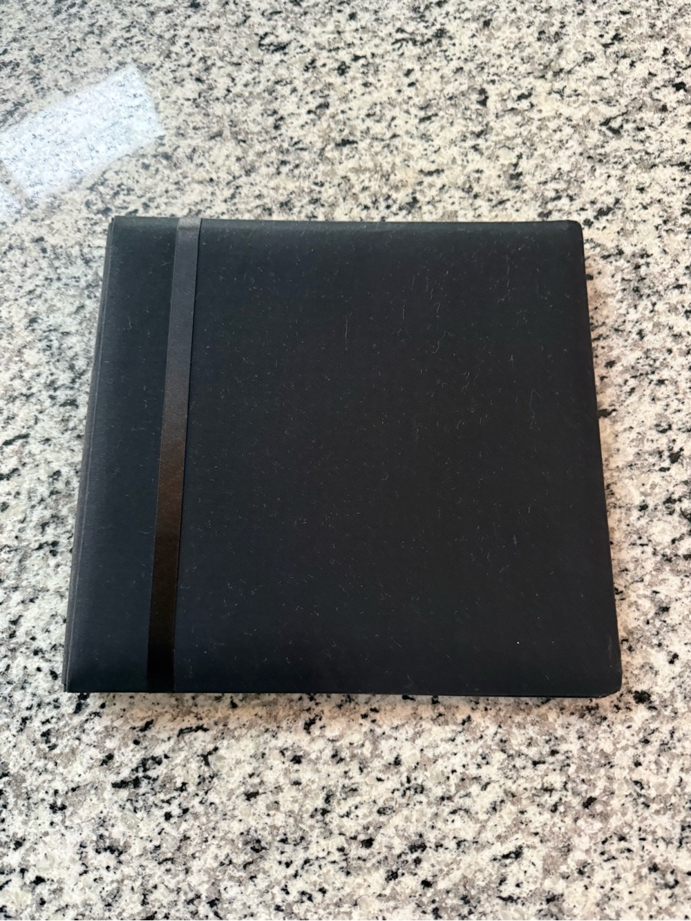 12x12 Scrapbook- Black